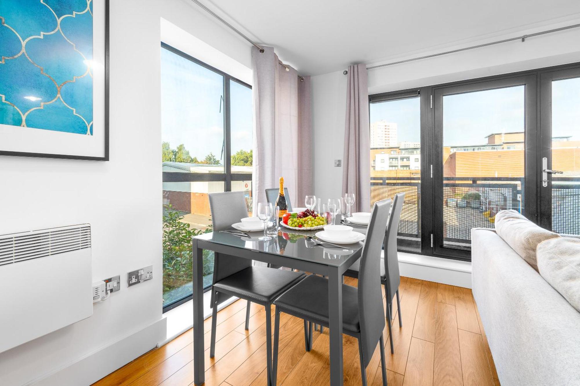 Stylish Birmingham City Centre - 2 Bed - Secure Parking - 5Ac Kültér fotó