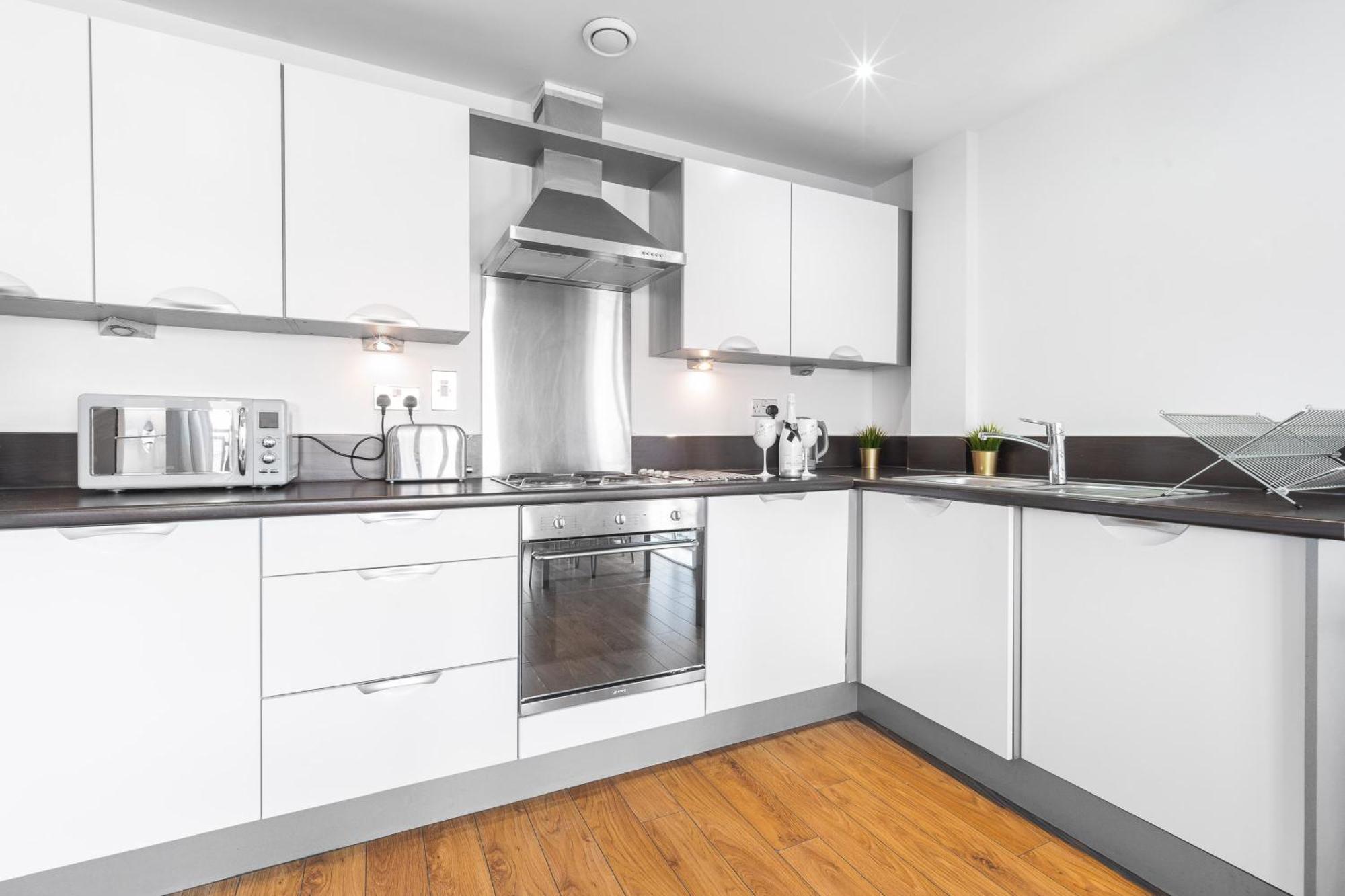 Stylish Birmingham City Centre - 2 Bed - Secure Parking - 5Ac Kültér fotó